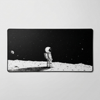 Tapis de bureau XL - motif astronaute, seul