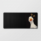 Tapis de bureau XL - motif canard, seul